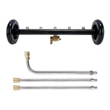 Maxbell Undercarriage Cleaner Pressure Washer Water Broom for Patios Trucks Car Wash