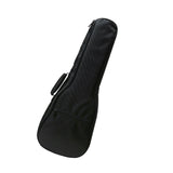 Maxbell Ukulele Bag Portable Storage Pocket for Concert Tuning Clips Music Textbooks black 71cmx28cmx6cm