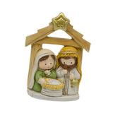 Maxbell Refrigerator Magnet Nativity Scene Statue Heart for Office Refrigerator Home
