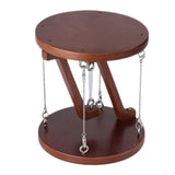 Tensegrity Table Toy Tensegrity Structure Floating Table for Desk Home Decor Dark Brown