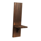 Maxbell Wall Sconce Candle Holder Wooden Wall Candle Sconce for Pathway Porch Office Brown