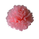 Maxbell Maxbell 4Inch Tissue Paper Pom Pom Flower Ball Wedding Party Birthday Supplies Hanging Decor Pink