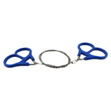 Maxbell 4xFoldable Hand Chainsaw Pocket Chainsaw Hand Saw Outdoor with Rings for Trees