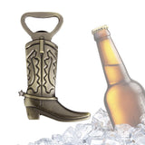 Maxbell 4xBoot Shape Wine Beer Bottle Cap Opener Wedding Favors Gift Bronze