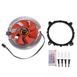 Maxbell DC 12V Computer CPU Cooler Radiator Cooling Fan Heatsink for AMD / Intel
