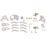 Maxbell Stainless Steel 8DOF 8 Degrees of Freedom DIY Mechanical Robot Arm Claw Kit