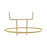 Maxbell Flowerpot Hanger Versatile Small Bonsai Display Rack for Deck Outdoor Indoor Gold