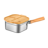 Maxbell Mini Deep Fryer Pot Stainless Steel Cooking Pot for Vegetables Fries Chicken