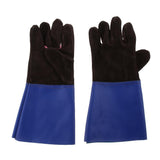 Maxbell Maxbell Cowhide Long Welding Protective Gloves Hand Cover Flame-Resistant Gauntlets, provides a good mix of durability, dexterity, abrasion resistance