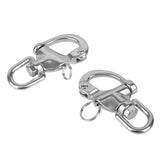 Maxbell Heavy Duty  Stainless Steel Quick Release Swivel Eye Snap Shackle Hook Clip