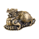 Maxbell Ashtray Container Gifts Metal Ashtray for Porch Patio Home Office Cigarettes Bronze Color