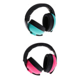 Maxbell 2Pieces Baby Ear Defenders Earmuffs Hearing Protection  Mint green + Rose