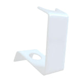Maxbell Acrylic Display Stand Sturdy Multipurpose Portable Creative Shaver Organizer White