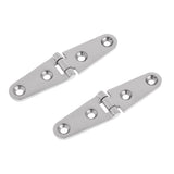 Maxbell 2 Piece 3.94'' x 1'' Heavy Duty Marine 316 Stainless Steel Boat Cabin Hatch Strap Hinge - Aladdin Shoppers