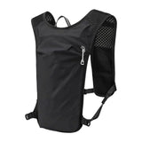 Maxbell Running Hydration Vest Backpack Adjustable Daypack for Hiking Riding Camping Black