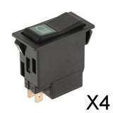 Maxbell 4xAutomobile Truck Car Vehicle Engineering Rocker Button Two Gear 3 Pin Switch