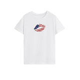 Maxbell Maxbell Women's T Shirt Summer Casual Crewneck Shirt for Walking Daily Wear Vacation XXL White