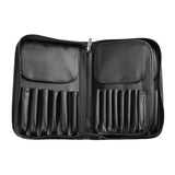 Maxbell Travel Leather Makeup Bag Cosmetic Beauty Brushes Organizer Handbag Case