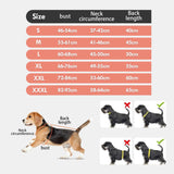 Maxbell Puppy Costume Waterproof Windproof Lightweight Dog Raincoat for Cold Weather XXL