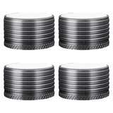 Maxbell 4Pcs Adjustable Furniture Risers Non Slip Table Metal for Cabinet Couch Sofa Gray