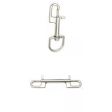Maxbell 2x Stainless Steel Swivel Snap Hook Clip for Scuba Diving Tools Accessories