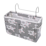 Maxbell Maxbell Bedside Hanging Storage Bag Sturdy Hanging Pocket for Bunk Bed Home Rabbit