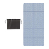Maxbell Exercise Pilates Mat Gift Gymnastics Athletes Home Fitness Foldable Yoga Mat Blue