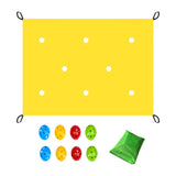 Maxbell Hole Tarp Team Building Game Teens Family Reunions Party Exercise Activities Yellow