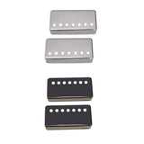 Maxbell 4 Pieces Brass Humbucker Pickup Cover for LP Electric Guitar Parts