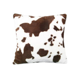 Maxbell Cow Pattern Printed 18x18 Inches Pillowcase Cushion Cover Durable Brown