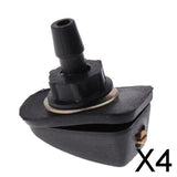 Maxbell 4xUniversal Car Windshield Wiper Water Jet Spray Washer Nozzle Wiper Nozzle