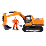 Maxbell 1/50 Engineering Car Truck Vehicle Model Construction Toy Yellow Excavator