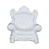 Maxbell 1/12 Dollhouse Single Sofa Pretend Play Dioramas Mini Sofa Chair DIY Scenery white