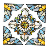 Maxbell Baroque Style Window Stickers Art Supplies Decor for Bathroom Kitchen Office