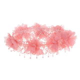 Maxbell Cute Floral Wreath Headwear for 18" Doll Hair Accs Rose Red - Aladdin Shoppers