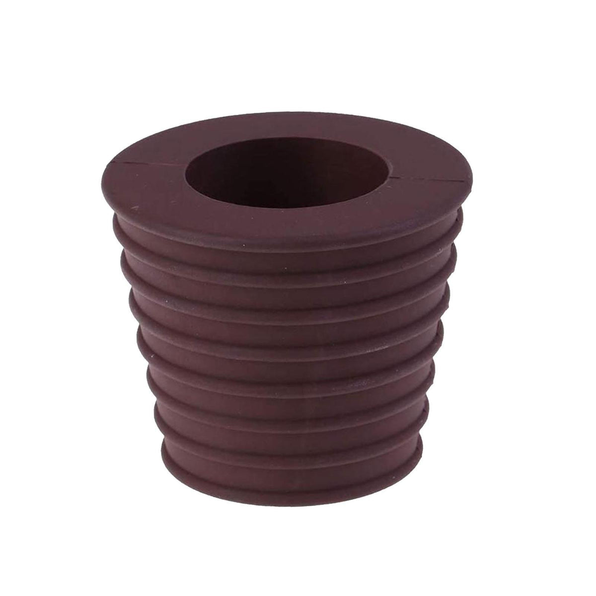 Maxbell 38mm Umbrella Cone Wedge Base for Courtyards Multifunctional Rubber Material Brown