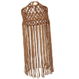 Maxbell Macrame Lamp Shade Pendant Ceiling Light Cover for Living Room Hotel Bedroom