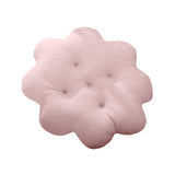 Maxbell Biscuit Shaped Seat Cushion Creative Floor Cushion Pad for Chair Sofa Office Pink