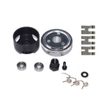 Maxbell 14T Gear Flywheel Assembly Bearing Clutch+Exhaust Pipe Tubing for 1/8 RC Car