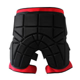 Maxbell Ski Hip Pad Roller Skate Snowboard Padded Shorts Protector Guard Black Red S - Aladdin Shoppers