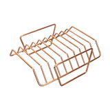 Maxbell Grill Rib Rack BBQ Tool Sturdy Easy to Use Multipurpose for Hams Yard Hiking