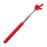 Maxbell Retractable Teacher Finger Stick Teacher Pointers for School Home Whiteboard red