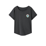 Maxbell Maxbell Women's T Shirt Summer Soft Short Sleeve Top for Daily Wear Commuting Street S