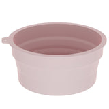 Maxbell Foldable Face Basin Convenient Dish Tub Washbasin for Travel Laundry Camping pink