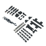 Maxbell RC Car Upgrade Spare Kits Sturdy Metal for 1/12 MN82 LC79 RC Vehicles RC Car black