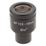 10X Biological Microscope Wide Angle Hight Eyepiont Eyepiece (WF10X/18mm Lens) for Microscopes 23.2mm - Aladdin Shoppers