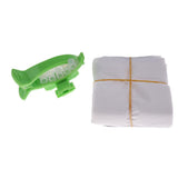 Maxbell Maxbell Dog Waste Bag Holder Dog Tail Poo Pack Clip Garbage Clean Up with Bags Green