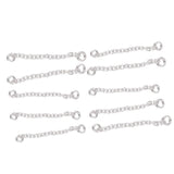 Maxbell 925 Silver Ear Threads Long Chain for DIY Earrings Jewelry Accessories 25mm - Aladdin Shoppers