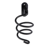 Maxbell Maxbell Wall Mount Space Aluminum Hair Blow Dryer Holder Rack Organizer Shelf Black