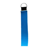Maxbell Neoprene Wristlet Keychain Wrist Strap Band Key Holder Split Ring Red+Blue